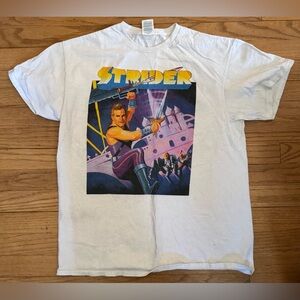 Strider Graphic White T-Shirt